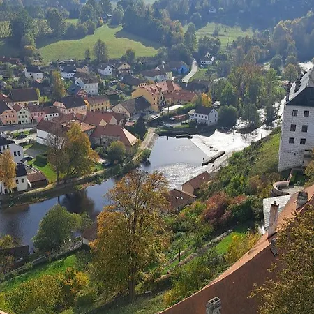 Semesterbostad A By A Weir With A View Of Rozmberk Castle *